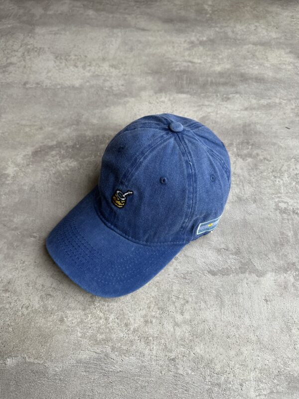Gorra Vintage Azul con Bordado de Mate - Image 2
