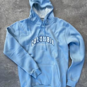 Buzo Hoodie Columbia Celeste