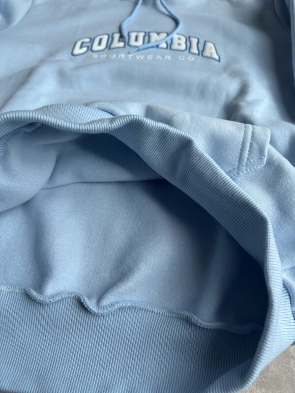 Buzo Hoodie Columbia Celeste - Image 3