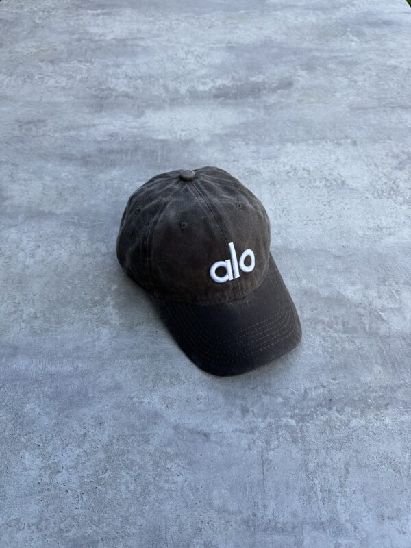 Gorra Alo Yoga Vintage Marrón Oscuro