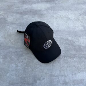 Gorra Rip Curl Negra con Logo Bordado