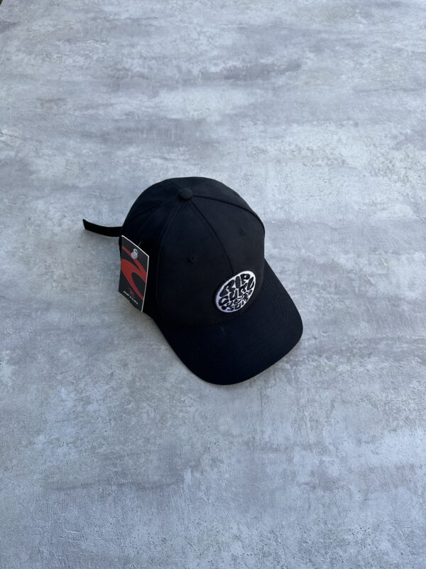Gorra Rip Curl Negra con Logo Bordado