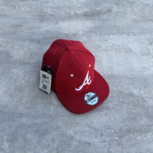 Gorra New Era 9FIFTY Atlanta Braves Roja