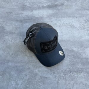 Gorra Curva El Patrón Colombia Negra