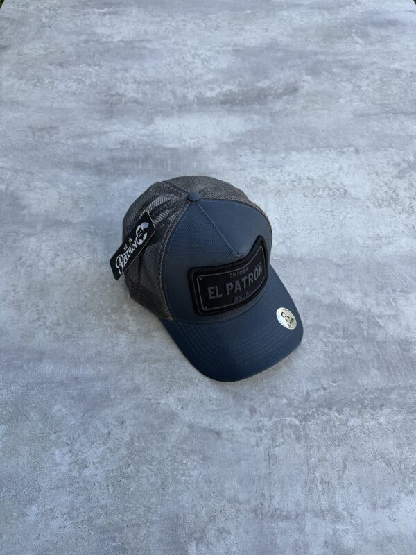 Gorra Curva El Patrón Colombia Negra