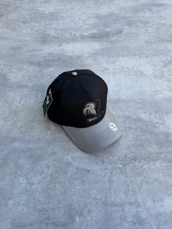 Gorra Sharecropper Negra con Gris